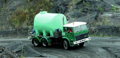 water cartage truck